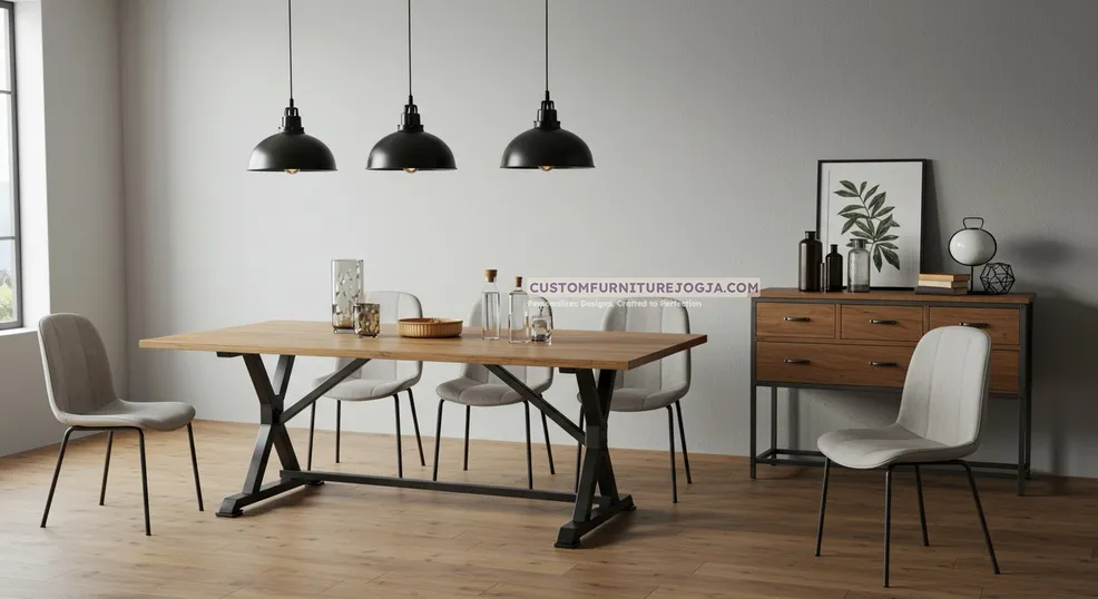 Jasa Pembuatan Meja Makan Jogja